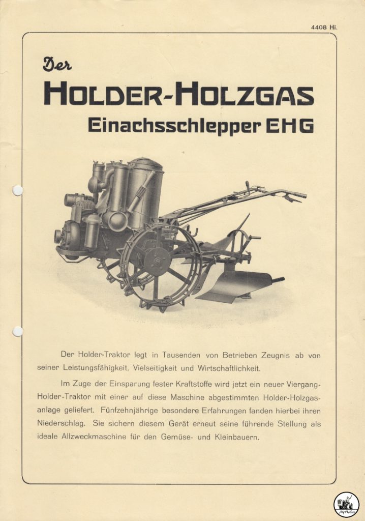 4408 Der Holder-Holzgas Einachsschlepper EHG 0_online_online