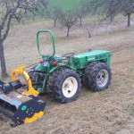 A45 mit Kellfri Mulcher