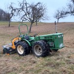 A45 mit Kellfri Mulcher