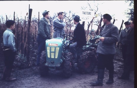 Holder A12 bei Vorführung im Elsass